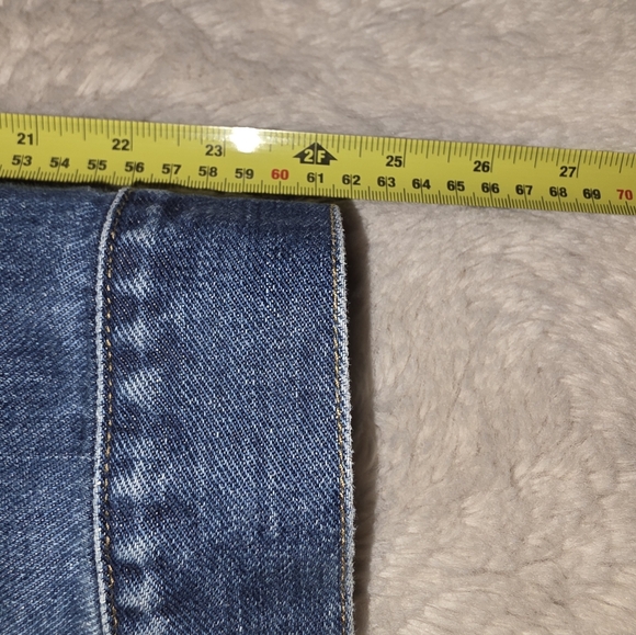 Upcycled One Of A Kind Embroidered Denim Jacket Size S Eddie Bauer Denim - Picture 10 of 10